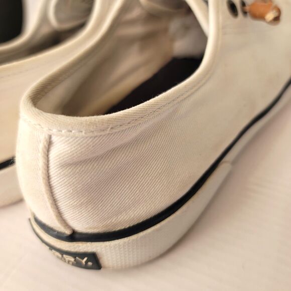 Sperry Crest Vibe Top-Sider Memory Foam White/Gold Women’s Sz 6.5 - Picture 6 of 15